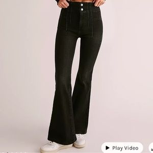 Free People Jayde Flare Jean Sz 31